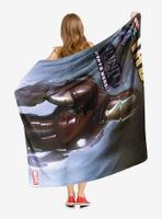 Marvel Iron Man Infinity Saga Throw Blanket