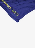 Rick And Morty Falling Apart Throw Blanket