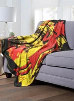 Rick And Morty Slay Queen Throw Blanket