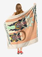 Rick And Morty The Worst Thing Throw Blanket