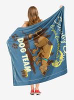 Scooby-Doo Dog Team Throw Blanket