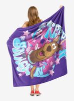 Scooby-Doo Keep Snackin Throw Blanket