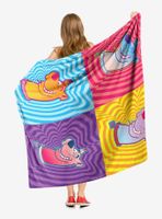 Scooby-Doo Scooby Geometrics Throw Blanket