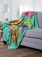 Scooby-Doo Zombie Burger Throw Blanket