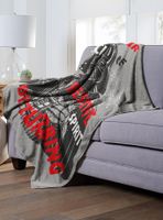 Star Wars Disturbed Xmas Throw Blanket