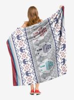 Star Wars R2D2 Sweater Throw Blanket