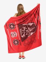 Star Wars Sith Xmas Sweater Throw Blanket