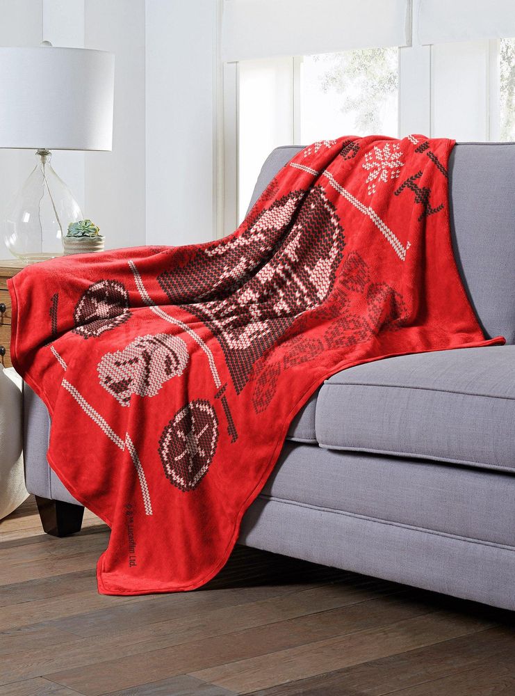 Star Wars Sith Xmas Sweater Throw Blanket