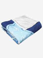 Star Wars Snowy R2D2 Throw Blanket