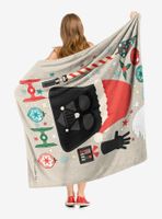 Star Wars Vader Xmas Throw Blanket