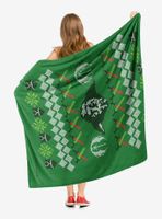 Star Wars Yoda Xmas Sweater Throw Blanket