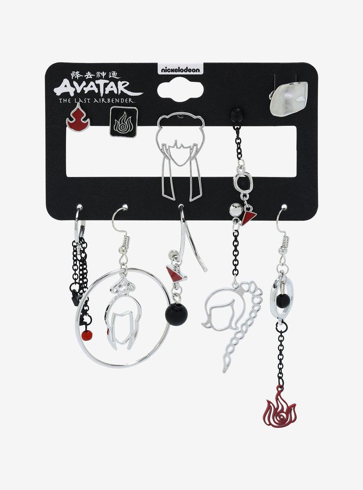 Avatar: The Last Airbender Bad Girl Mix & Match Earring Set - BoxLunch Exclusive
