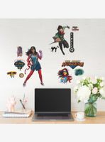 Marvel Ms. Marvel Peel & Stick Wall Decals