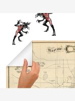 Stranger Things Dry Erase Hawkins Map Peel & Stick Giant Wall Decal