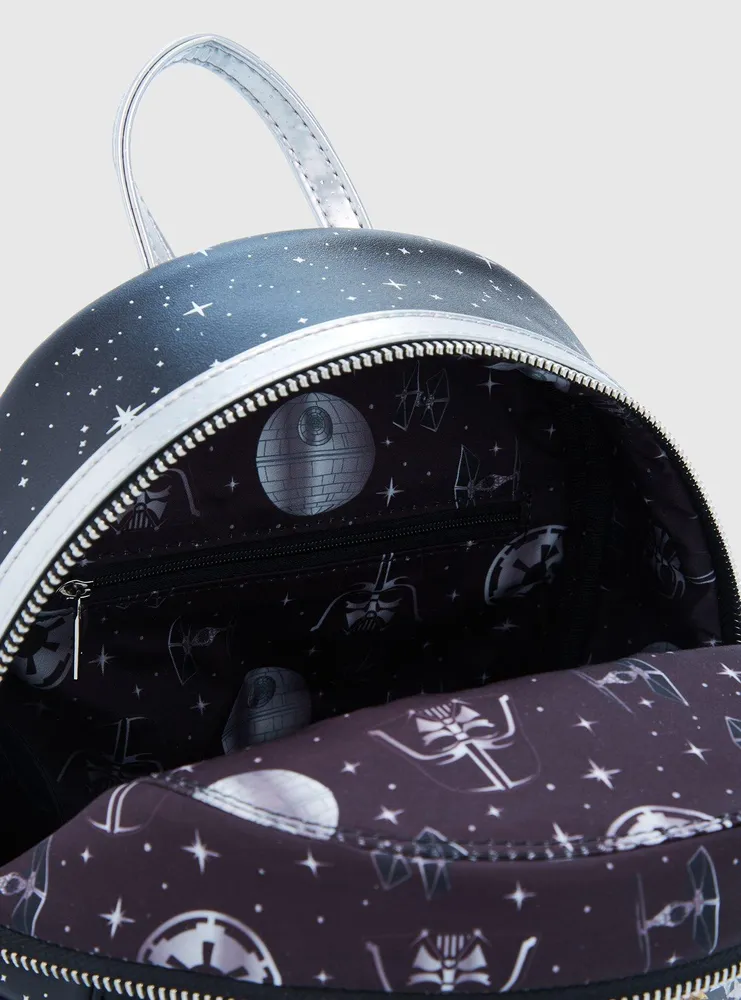 Loungefly Star Wars Darth Vader Helmet Glitter Mini Backpack — BoxLunch Exclusive