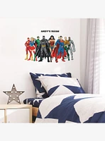 DC Comics Justice League Peel & Stick Giant Wall Decals