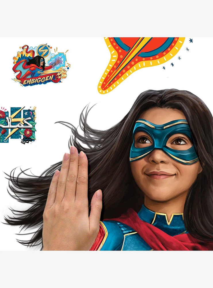 Marvel Ms. Marvel Giant Wall Decals