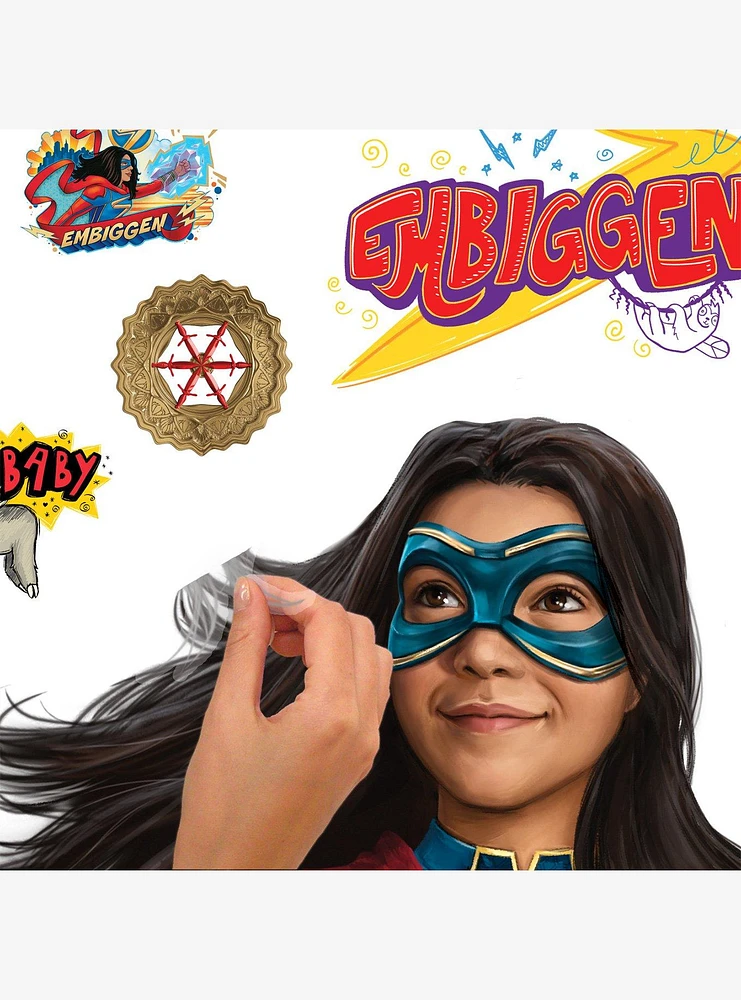 Marvel Ms. Marvel Giant Wall Decals