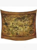 The Legend of Zelda Map Tapestry