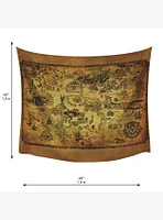 The Legend of Zelda Map Tapestry