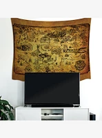 The Legend of Zelda Map Tapestry