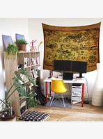 The Legend of Zelda Map Tapestry