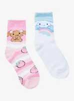Cinnamoroll Mocha Fuzzy Socks 2 Pair