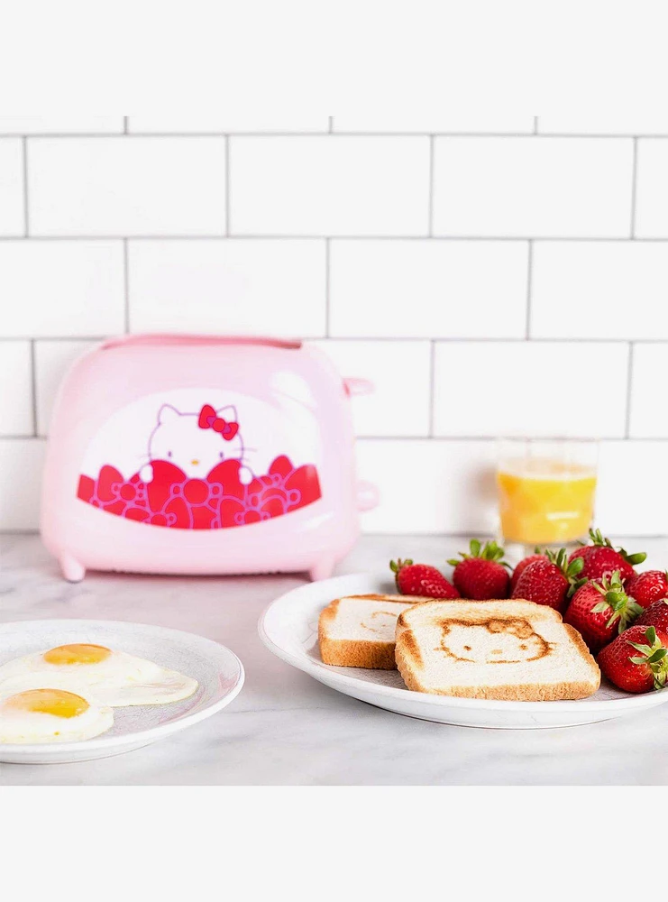 Hello Kitty Uncanny Brands 2-Slice Toaster