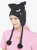 Emily The Strange Cat Tassel Beanie