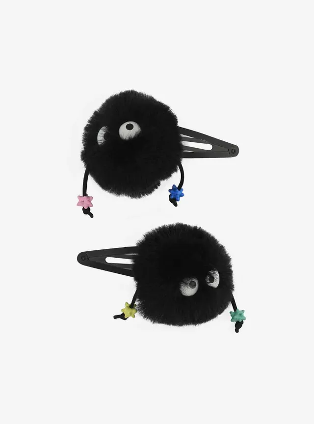 Studio Ghibli Spirited Away Soot Sprite Pom Hair Tie Set