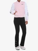 Kawaii Goth Pastel Girls Varsity Jacket