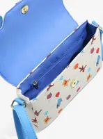 Loungefly Disney Winnie The Pooh Balloons Crossbody Bag