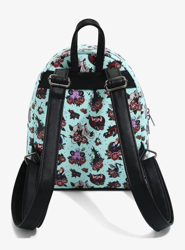 Disney Villains Maleficent & More Loungefly Mini Backpack Hot