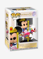 Funko Pop! Disney Walt Disney World 50th Anniversary Minnie Mouse on Prince Charming Regal Carrousel Vinyl Figure