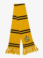 Harry Potter Hufflepuff Crest Scarf Set