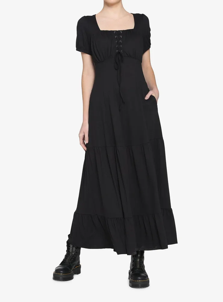 Black Empire Maxi Dress