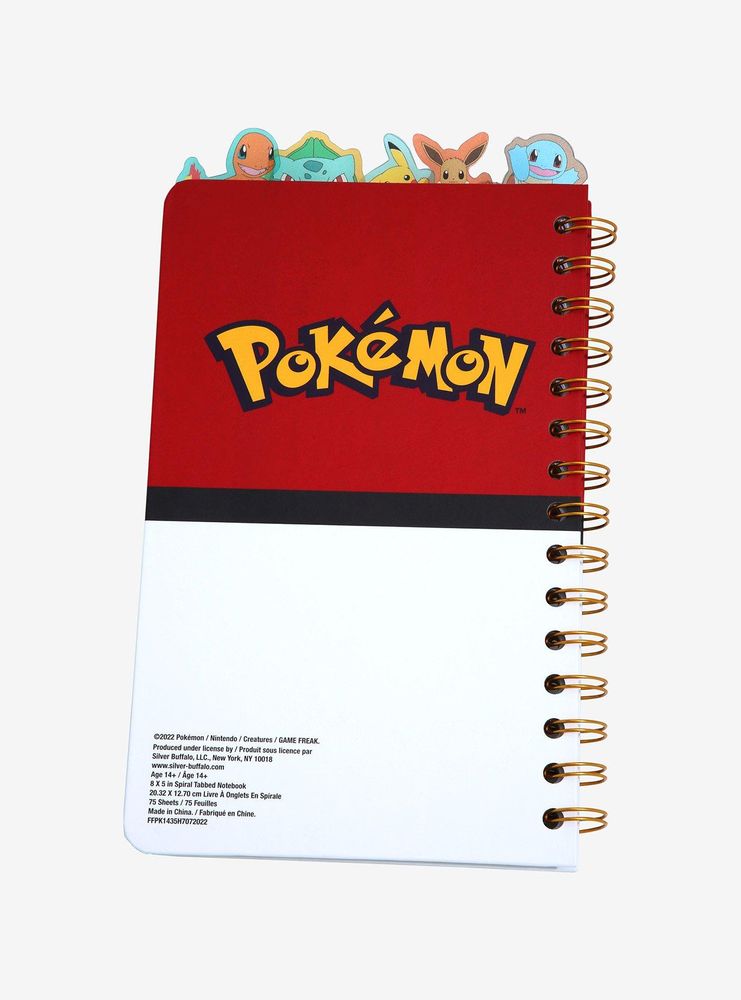 Boxlunch Pokémon Poké Ball Tab Journal - BoxLunch Exclusive