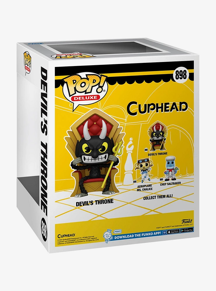 Funko Cuphead Pop! Deluxe Devil's Throne Vinyl Figure