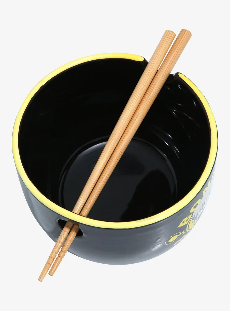Jujutsu Kaisen Chibi Toge Inumaki Ramen Bowl with Chopsticks