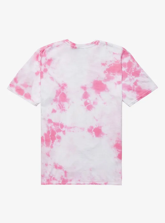 Hot Topic Hello Kitty Chibi Tie-Dye Boyfriend Fit Girls T-Shirt