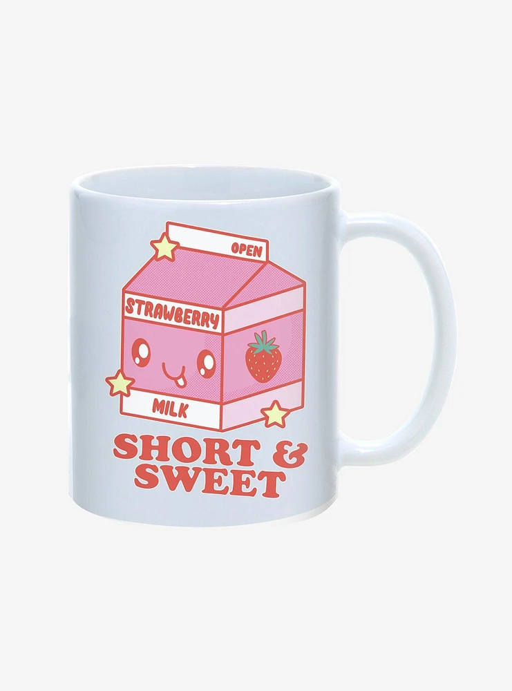 Strawberry Milk Short and Sweet Mug