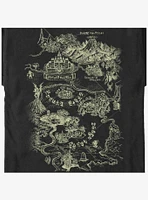 Nintendo The Legend Of Zelda Hyrule Map Youth T-Shirt