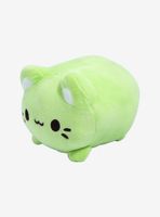 Aurora Tasty Peach Meowchi Green Tea Cat 7 Inch Plush