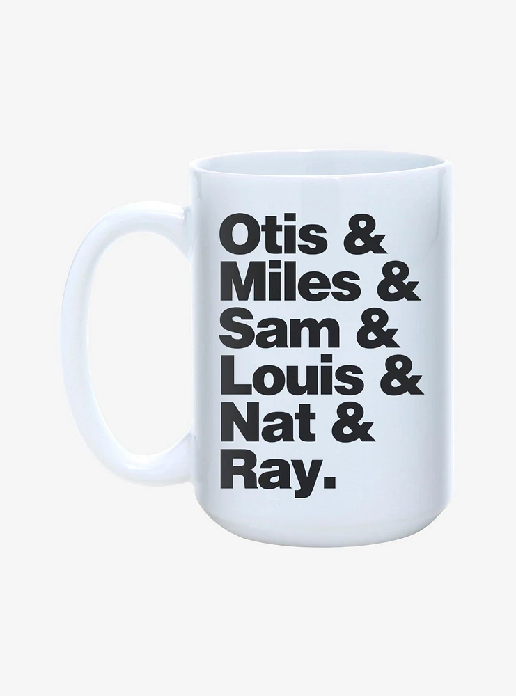 Otis & Miles & Sam & Louis & Nat & Ray Mug 15oz