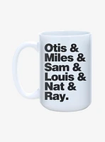 Otis & Miles & Sam & Louis & Nat & Ray Mug 15oz