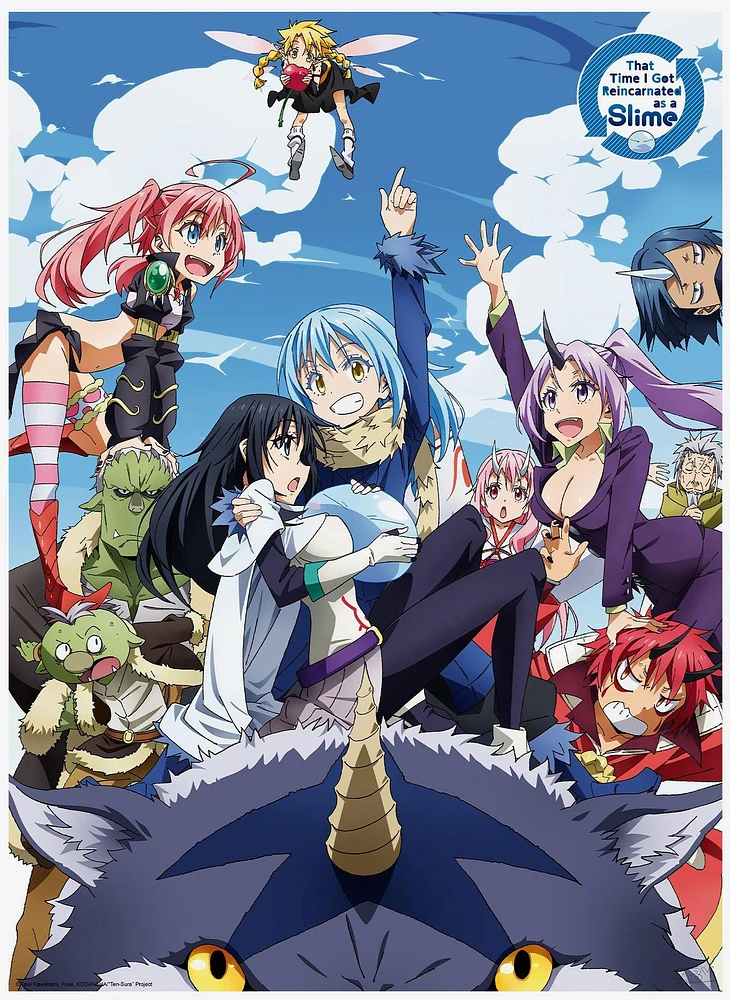 That Time I Got Reincarnated As A Slime Slime Chibi Boxed Poster Set, Series 2