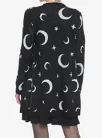 Moons & Stars Girls Open Cardigan