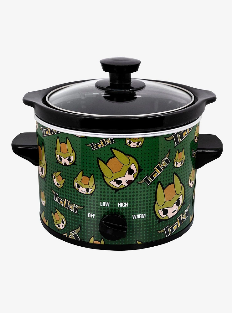 Marvel Loki Mischievous God Of Lies Slow Cooker 2qt