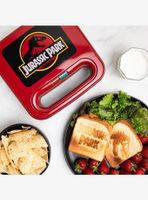 Jurassic Park Grilled Cheese Maker Panini Press and Compact Indoor Grill