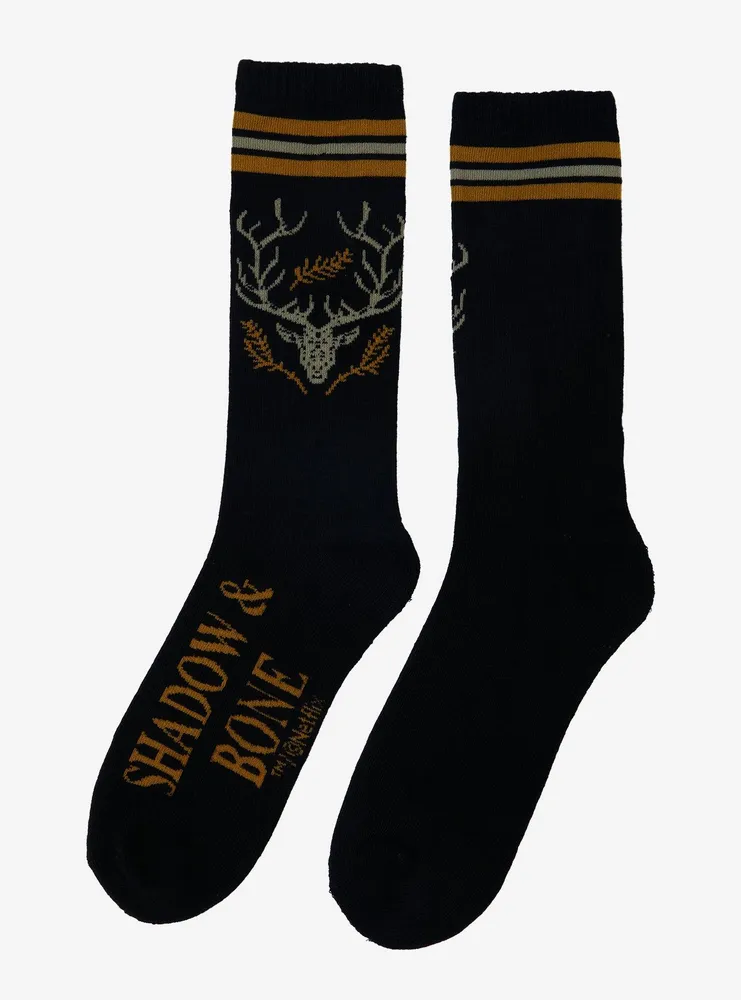 Shadow & Bone Deer Crew Socks